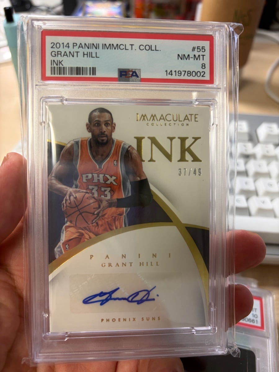 2014 파니니 임페커블 그랜트 힐 오토 37/49 PSA8